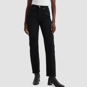 NWT Levi’s Wedgie Straight Cropped Jeans